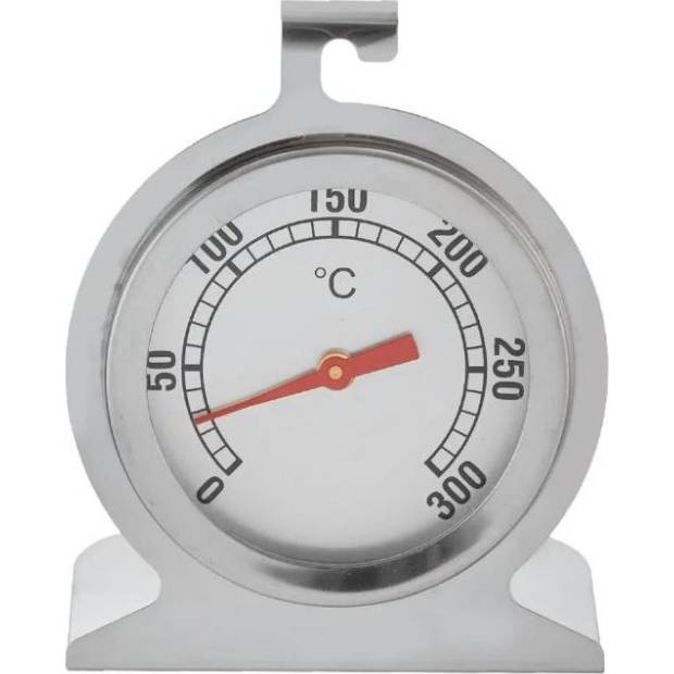 Teploměr kuch. nerez/sklo do trouby pr. 6 cm - Orion