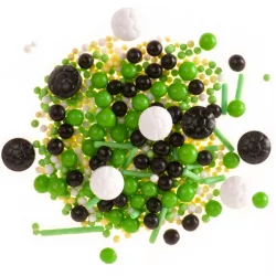 Cukrové zdobení mix fotbal 70g - Dekora