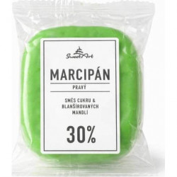 SweetArt Pravý marcipán zelený 30% mandlí (150 g)