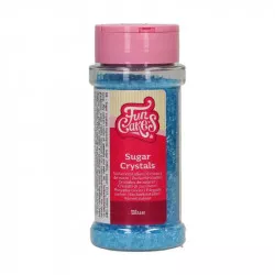 Cukrové krystalky modré 80g - FunCakes