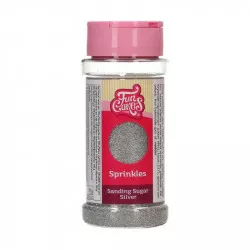 Dekorační cukr stříbrný 80g - FunCakes