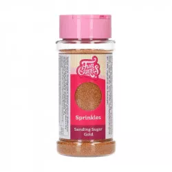 Dekorační cukr zlatý 80g - FunCakes
