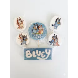 Cukrová figurka zápich Bluey - I LOVE CAKES