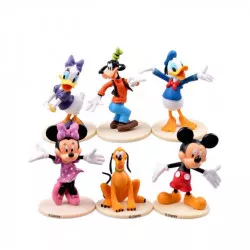 Figurky na dort Mickey Mouse 6ks 7,5cm - Cakesicq