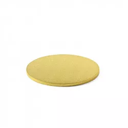 Zlatá podložka pod dort 25cm síla 1,2cm - Decora