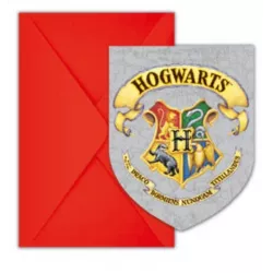 Papírové pozvánky Harry Potter 6ks - Procos