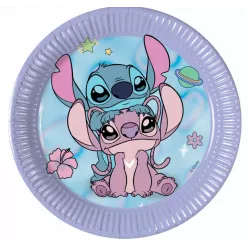 Papírové talířky Stitch 19,5cm  8ks - Procos