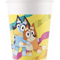 Papírové kelímky Bluey 8ks - Procos