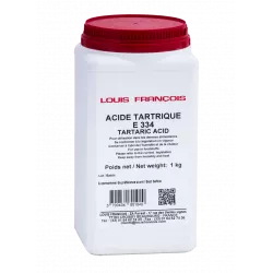 Kyselina vinná E334 – regulátor kyselosti 1 kg - Louis François