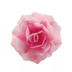 Velká jedlá růžová květina 12,5 cm - Dekora
