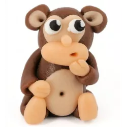 Figurka 3D opice 60g - Fagos