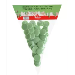 Cukrářská poleva zelená 150g - Kovandovi