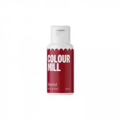 Olejová barva 20ml vysoce koncentrovaná vínová - colour mill