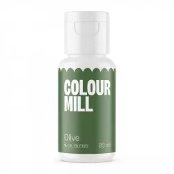 Olejová barva 20ml vysoce koncentrovaná olivová - colour mill