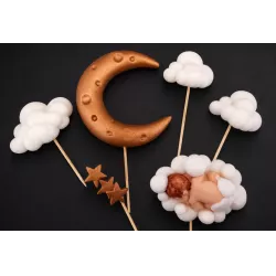 Cukrová dekorace Spánek na obláčku 162g - I LOVE CAKES