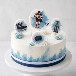 Cukrová dekorace Hokej 82g - I LOVE CAKES