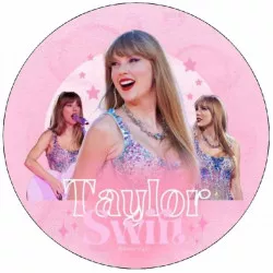 Jedlý papír Taylor Swift 19,5 cm - Pictu Hap