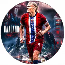 Jedlý papír  Haaland 19,5 cm - Pictu Hap