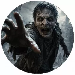 Jedlý papír Zombie jdu si pro tebe 19,5 cm - Pictu Hap