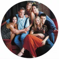 Jedlý papír Friends přátelé 19,5 cm - Pictu Hap
