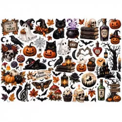 Jedlý papír Veselé halloweenské motivy - PICTURE