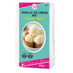 Směs na vanilkovou zmrzlinu bez cukru,bezlepková směs 200g - Tasty Me
