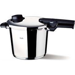 Tlakový hrnec s napařovací vložkou – 10 l, nerez - Vitavit® Comfort Fissler - Fissler