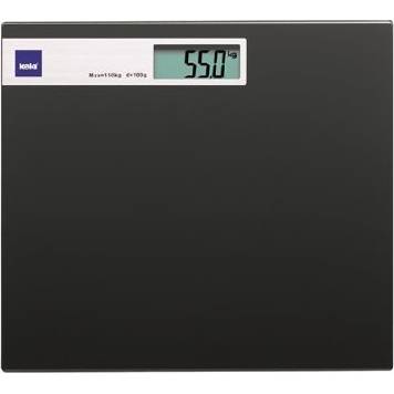 Osobní digitální skleněná váha do 150Kg černá KL-21298 - Kela