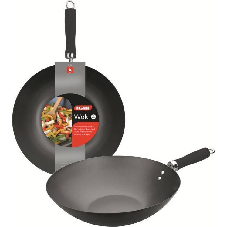 Pánev WOK Moka 30cm - Ibili