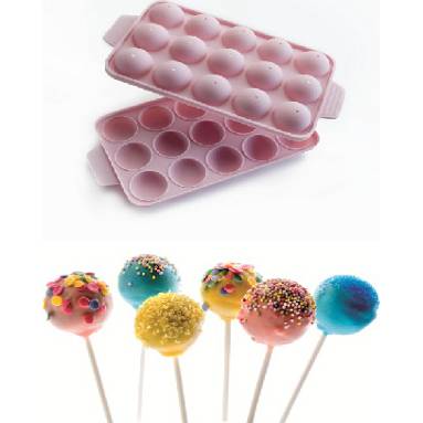 Silikonová forma na cake pops Ibili