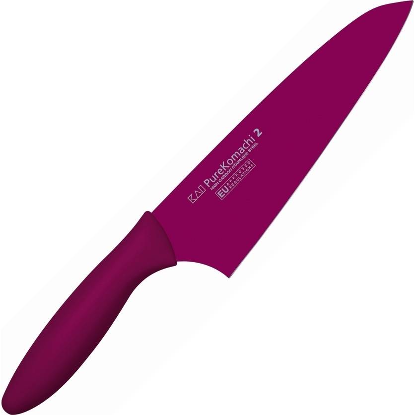 Nůž na maso vínový 16cm - KAI
