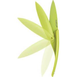Nerezový nůž skládací Mastrad zelený 7,6cm - Mastrad