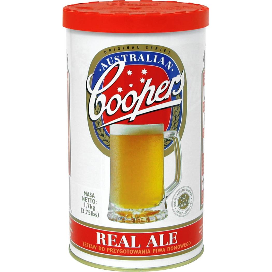 Směs na výrobu domácího piva REAL ALE - 23l - BIOWIN