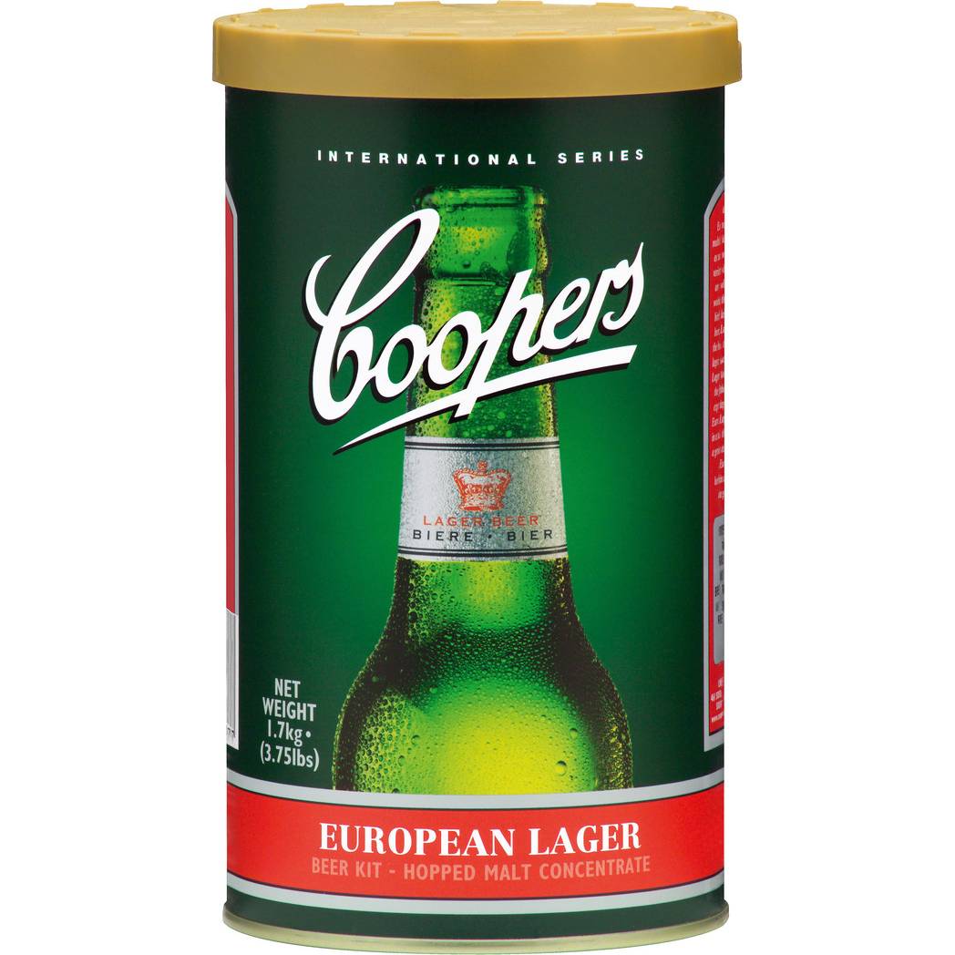 Fotografie Směs na výrobu domácího piva EUROPEAN LAGER - 23l - BIOWIN