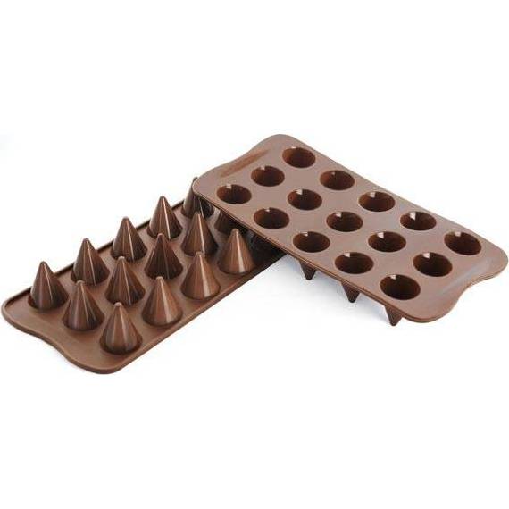 Silikonová forma na čokoládu – kornoutky - Silikomart