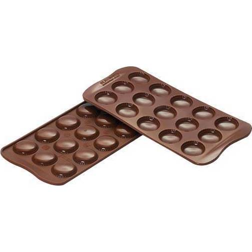 Silikonová forma na čokoládu – makronky - Silikomart