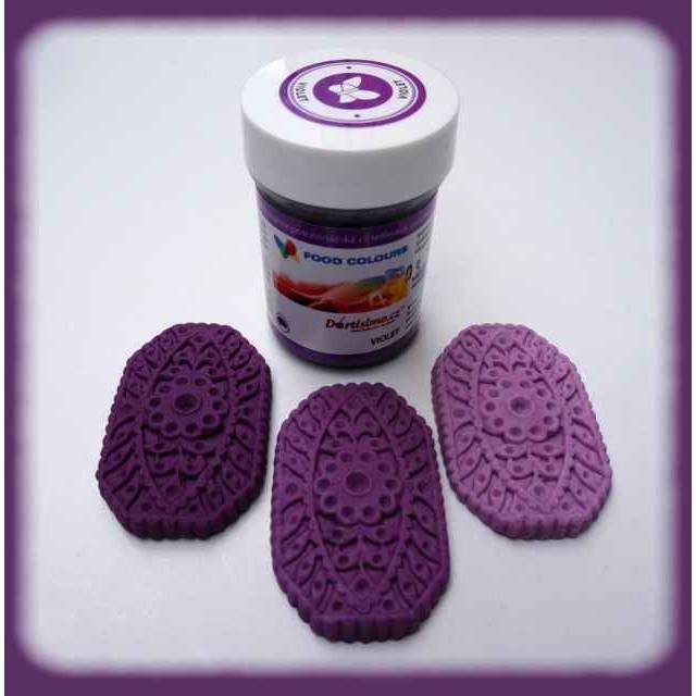 Gelová barva (Violet) fialová 35 g - Food Colours