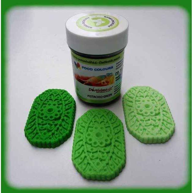Gelová barva (Pistachio Green) pistáciově zelená 35 g - Food Colours