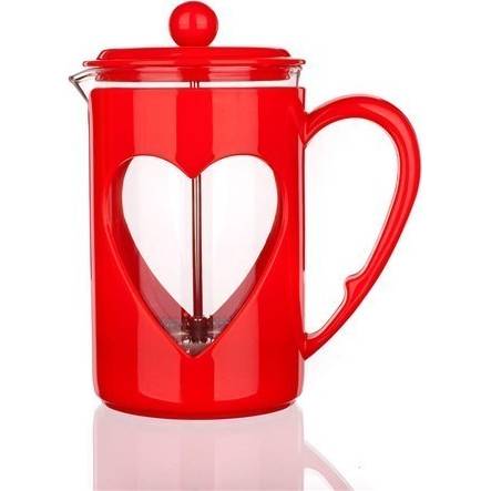 French press DARBY 800ml červený - BANQUET