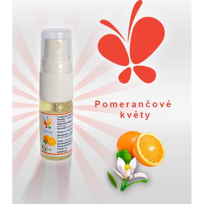 Aroma ve spreji 8g - pomerančové květy - Vola colori