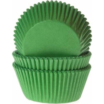 Košíček na muffiny zelený 50ks - House of Marie