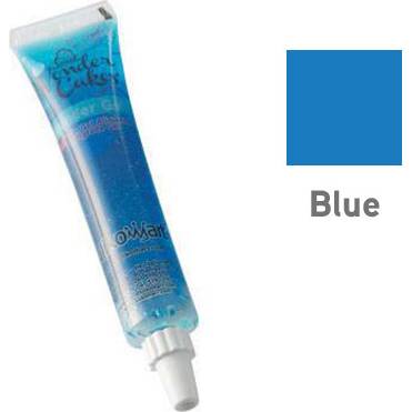 Barevný jedlý gel- modrá 25g - Silikomart