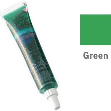 Barevný jedlý gel- zelená 25g - Silikomart