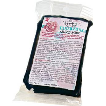 Gum pasta 100g - černá - Silikomart