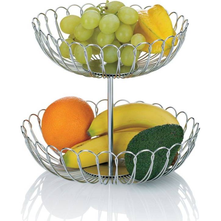 Košík na ovoce dvoupatrový - Kela
