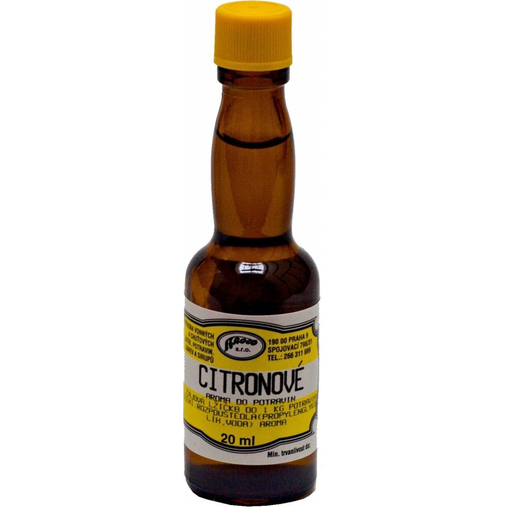 Aroma do potravin Citronové - 20ml - AROCO