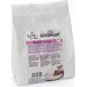 Královská glazura - Royal Icing 500g - bílá - Silikomart