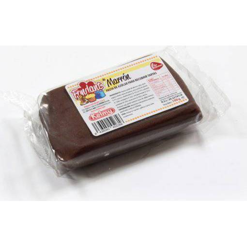 Potahovací hmota 1 Kg - hnědá - Kelmy