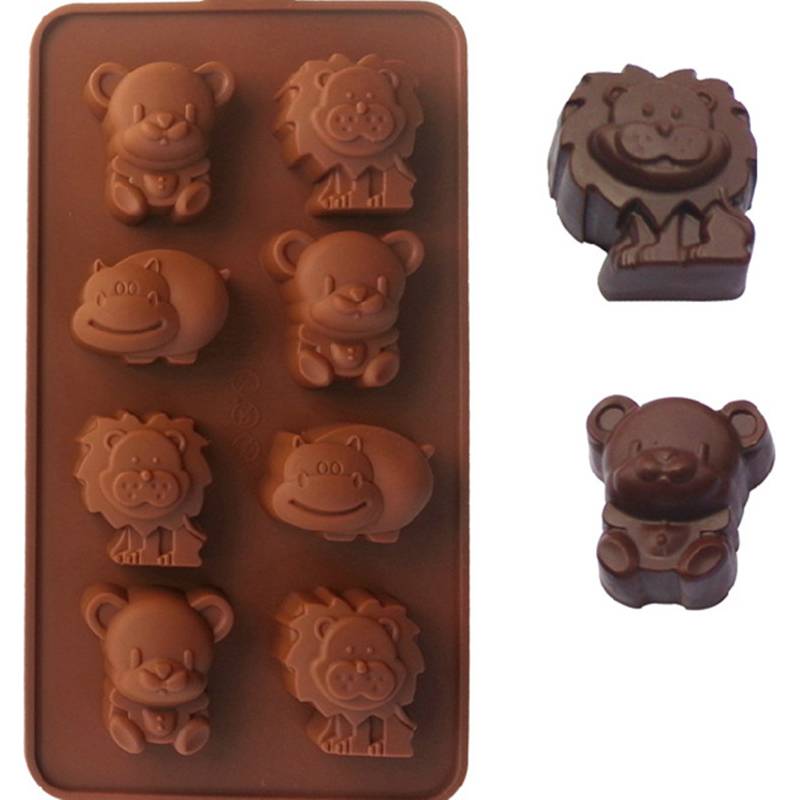 Silikonová forma na čokoládu zvířata - ILA