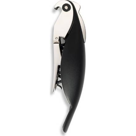 Vývrtka Parrot černá - Alessi